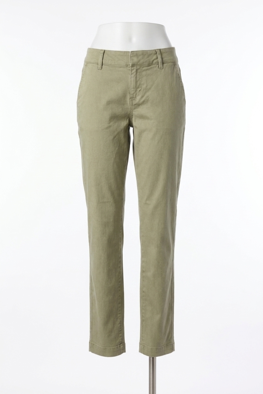 NEW DEAR JOHN DENIM hampton mid rise pants in abbey stone